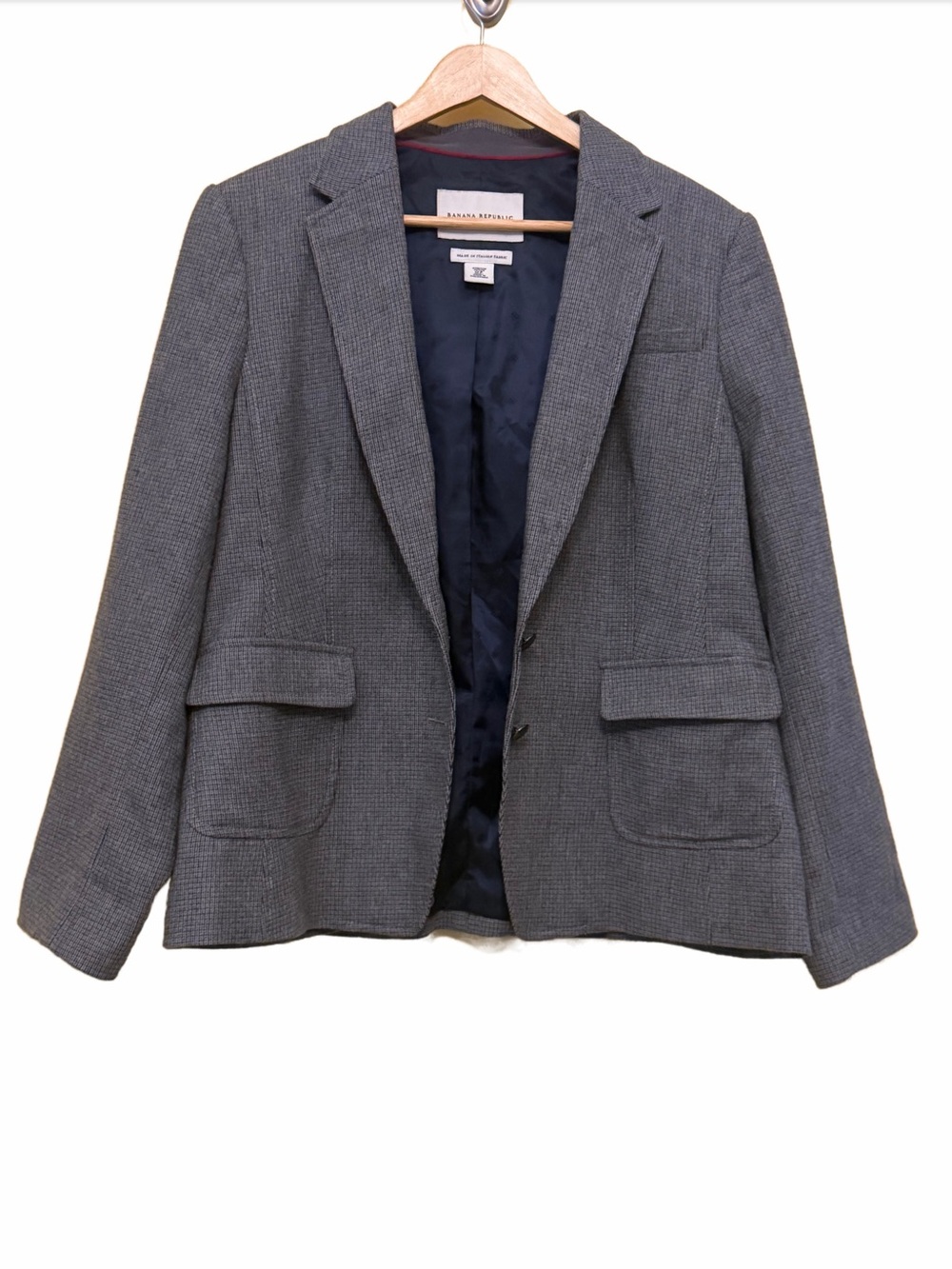 Banana Republic Italian Fabric Petite Tailored Blazer 12P